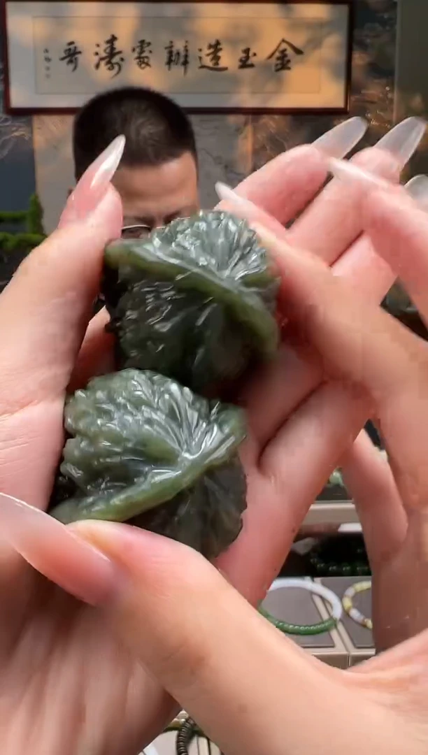 【闪购商品】和田玉把件未镶嵌核桃青黄口大号