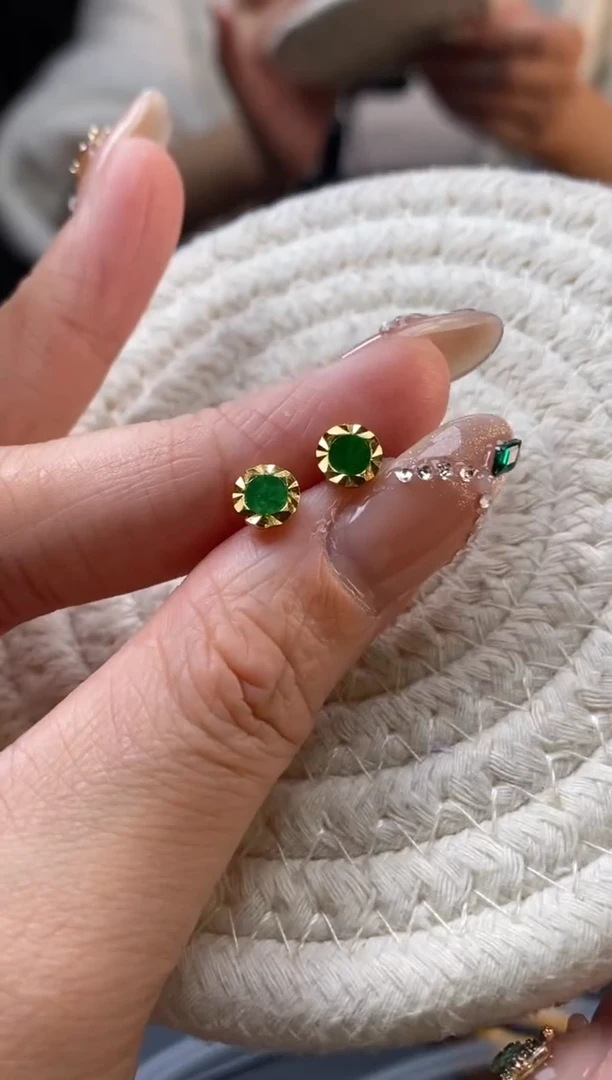 颈饰银S925镶嵌翡翠净货多样性发其一10758