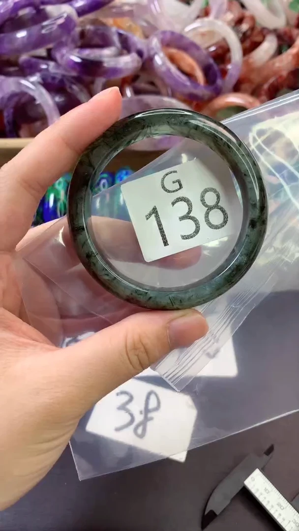 水晶手镯未镶嵌54手镯G138