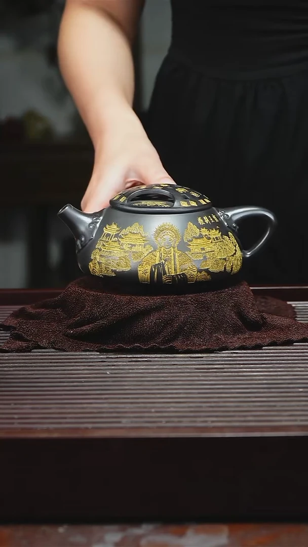 宜兴原矿紫砂壶茶壶600C