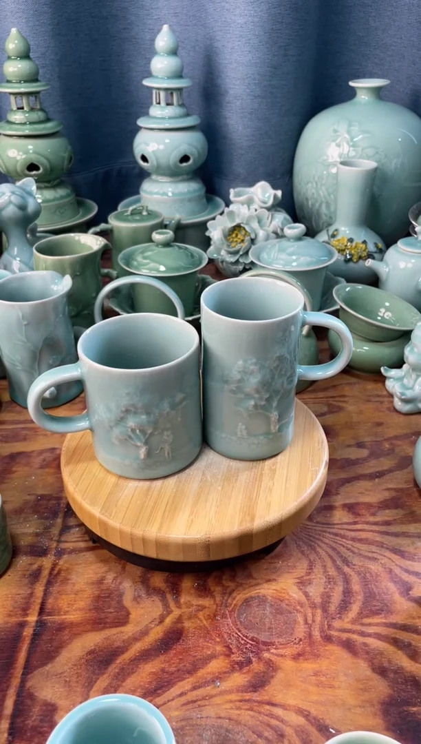 微瑕慧语瓷坊 龙泉青瓷大促