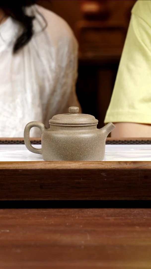 茶壶紫砂蟹壳青德钟170CC