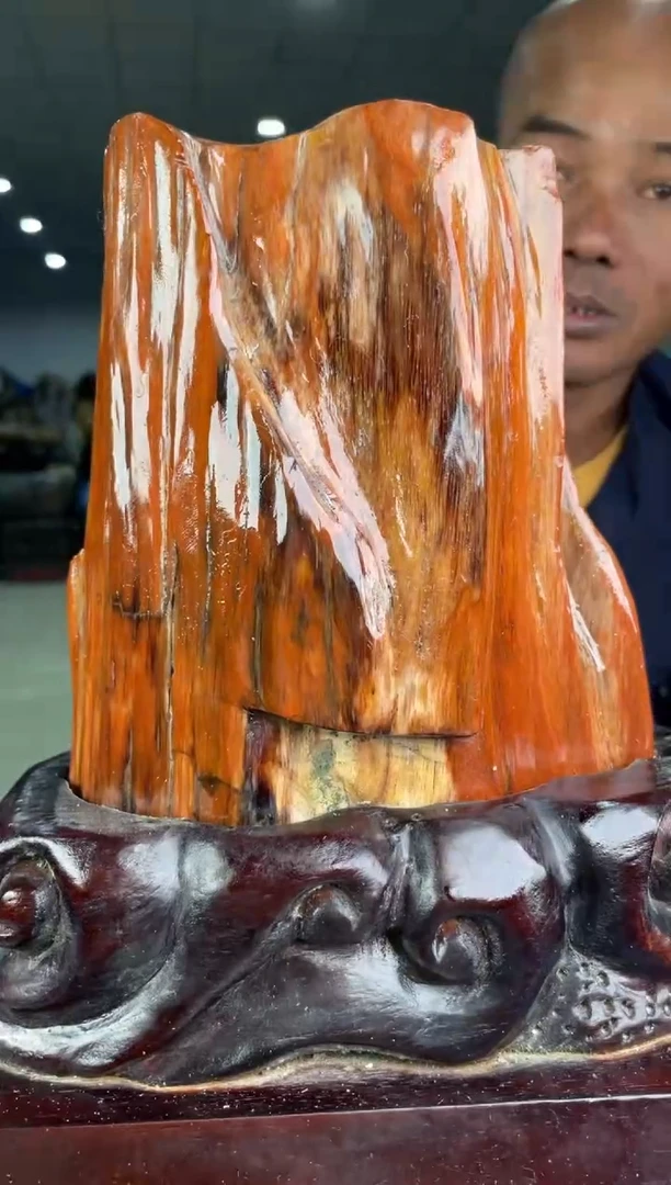 【闪购商品】硅化玉摆件未镶嵌30