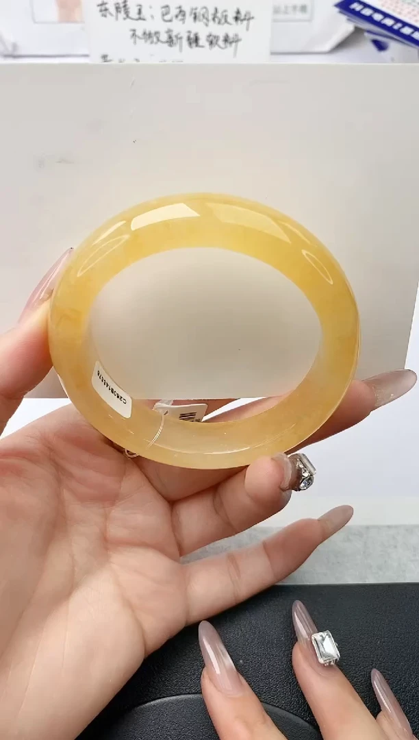 未镶嵌手镯石英质玉w22-HB多样性发货56+