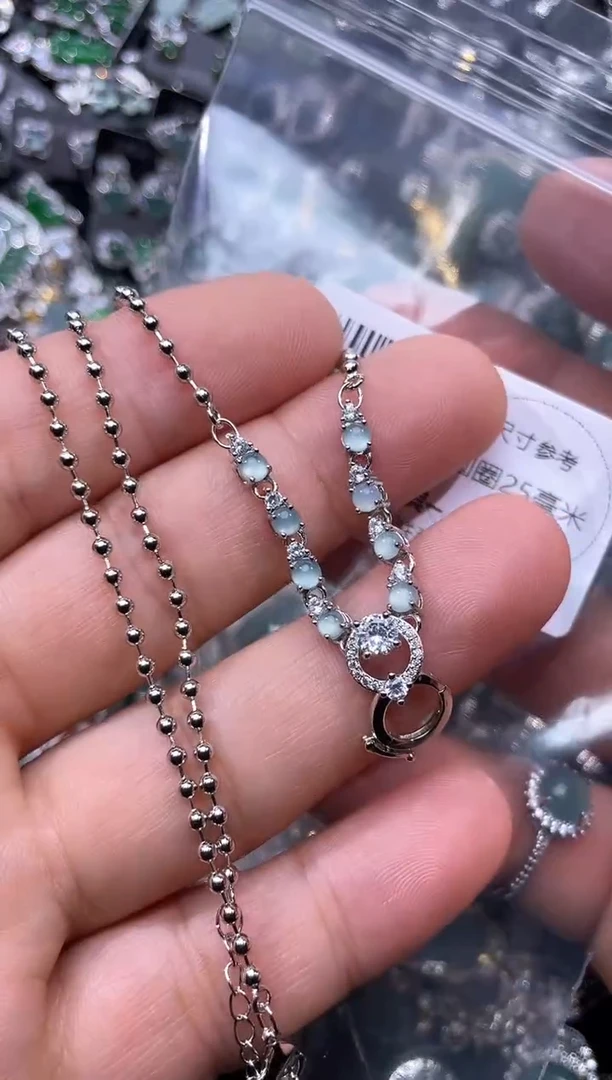 【闪购商品】翡翠颈饰未镶嵌Q159项链