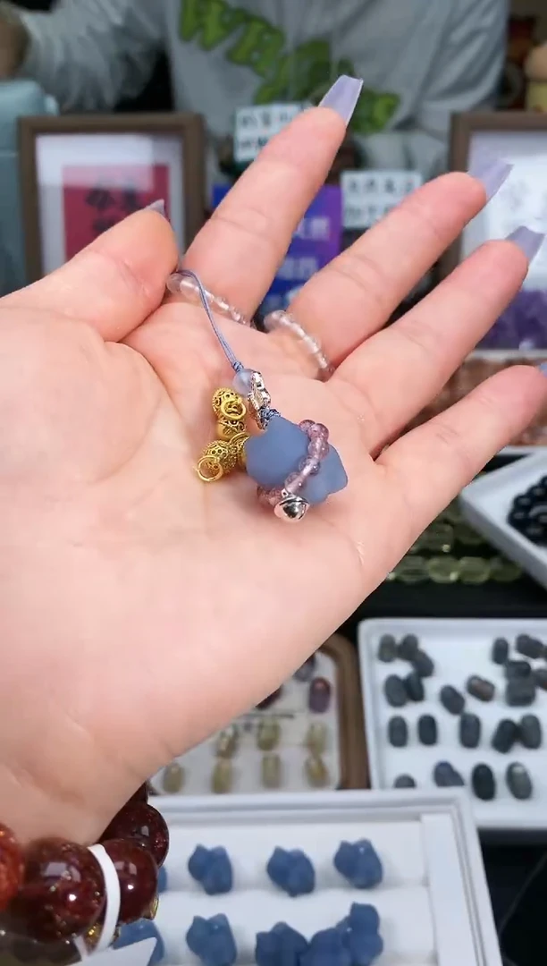 【闪购商品】水晶颈饰未镶嵌3a多样性发其一/3.4/1个