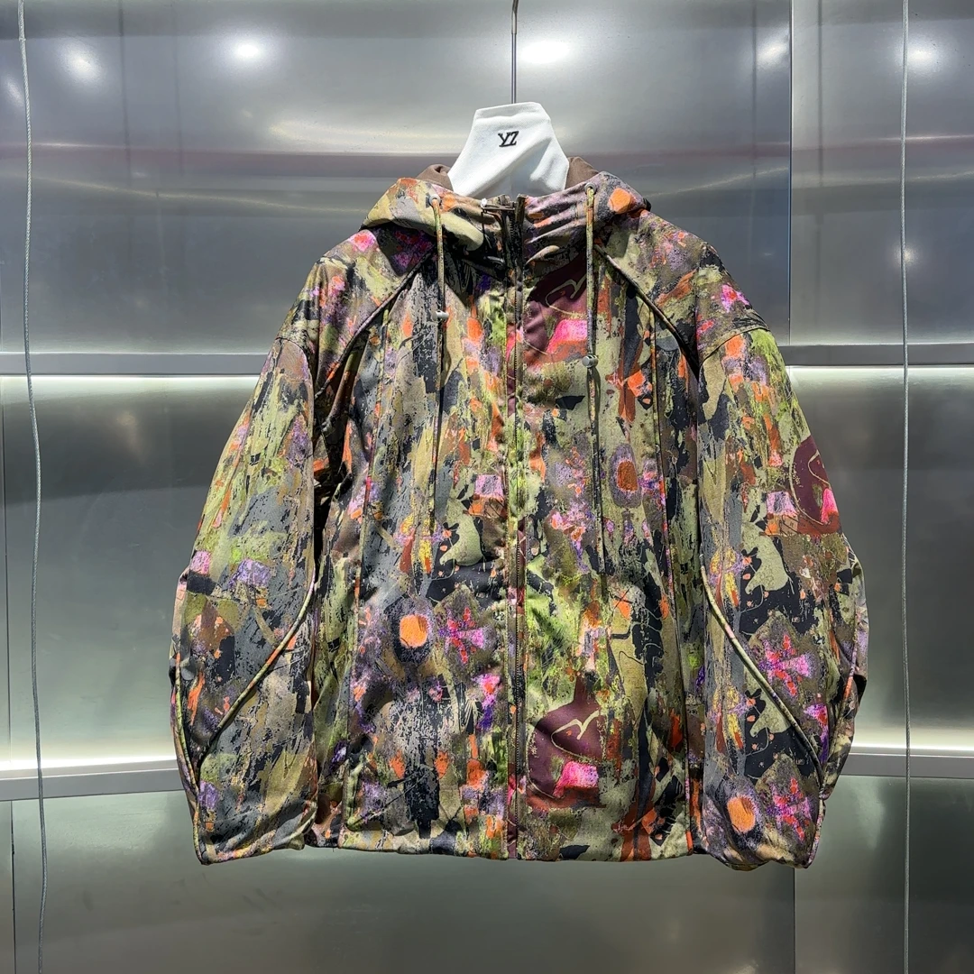 542-543 素劲2 涂鸦潮牌男女非标防寒服外套 FHF9688 G212