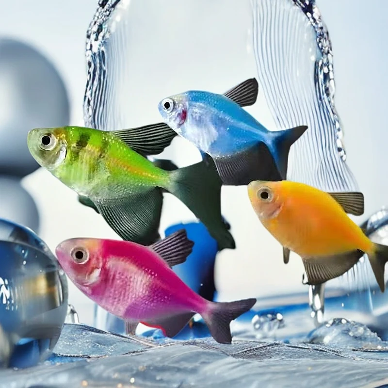 天使鱼七彩鱼群游鱼活体小型观赏鱼热带鱼活鱼