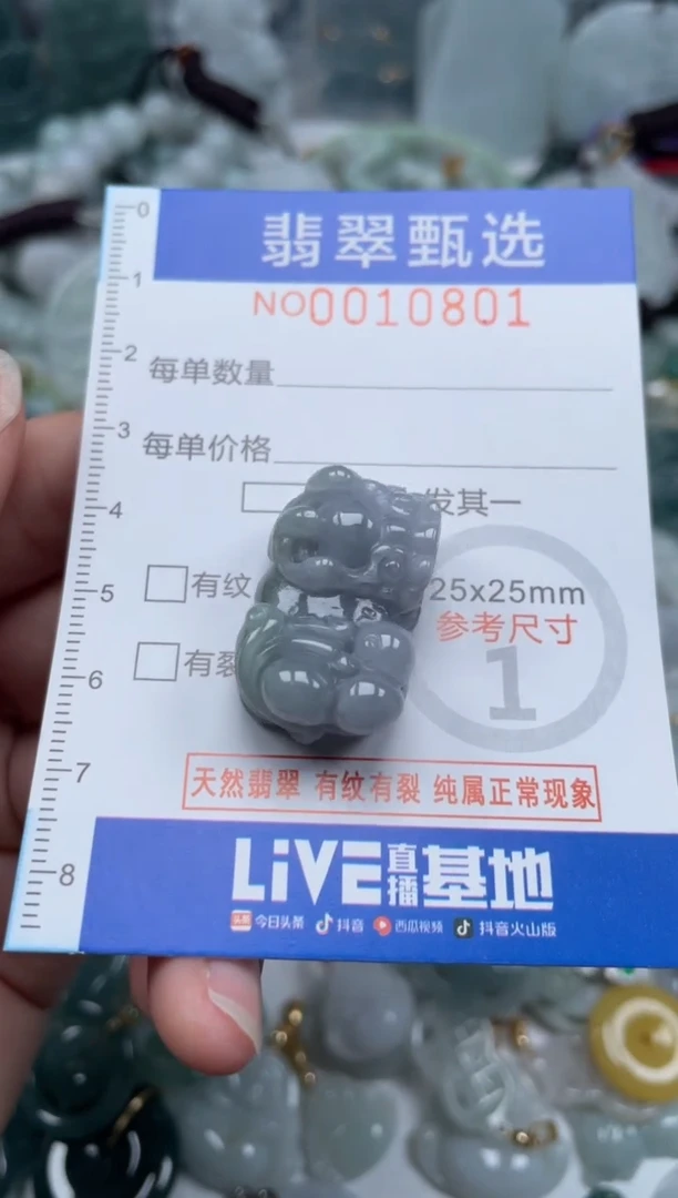 颈饰未镶嵌翡翠10801