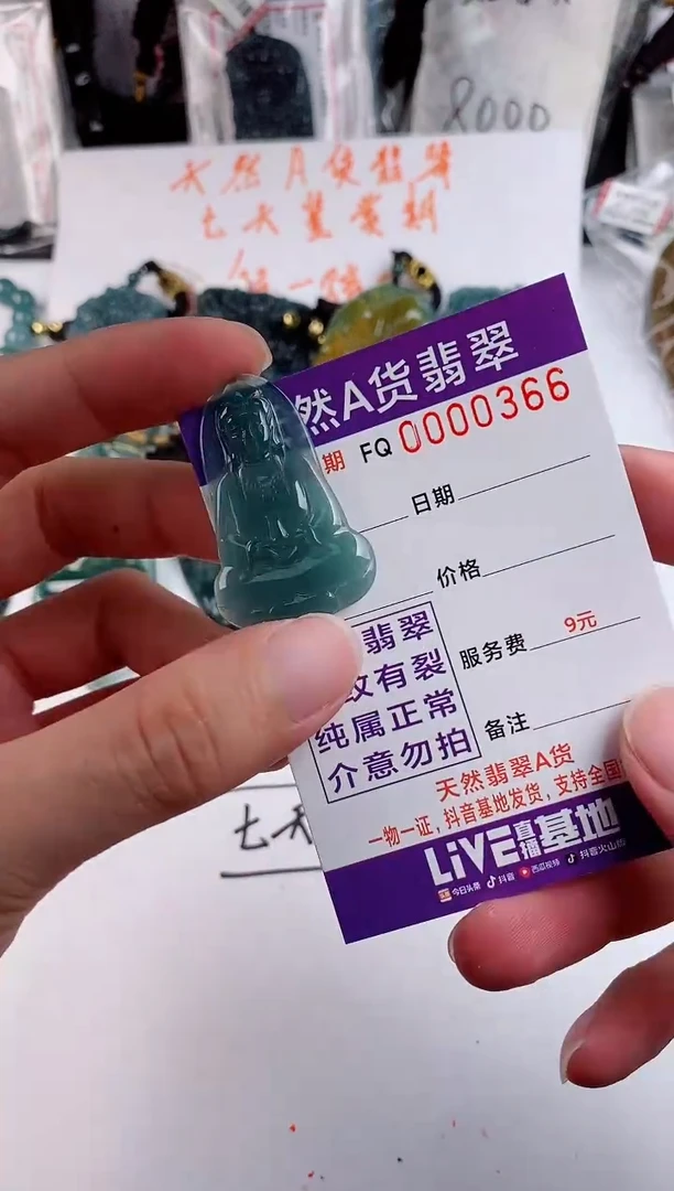 颈饰未镶嵌翡翠 多样性随机一件发货 素衣观音29.9
