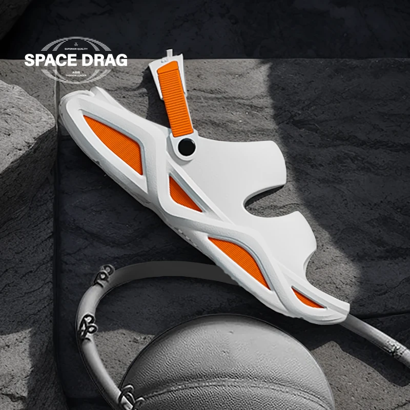 太空拖凉鞋男耐磨沙滩两用士高端潮牌2025新款防滑时尚户外凉拖鞋