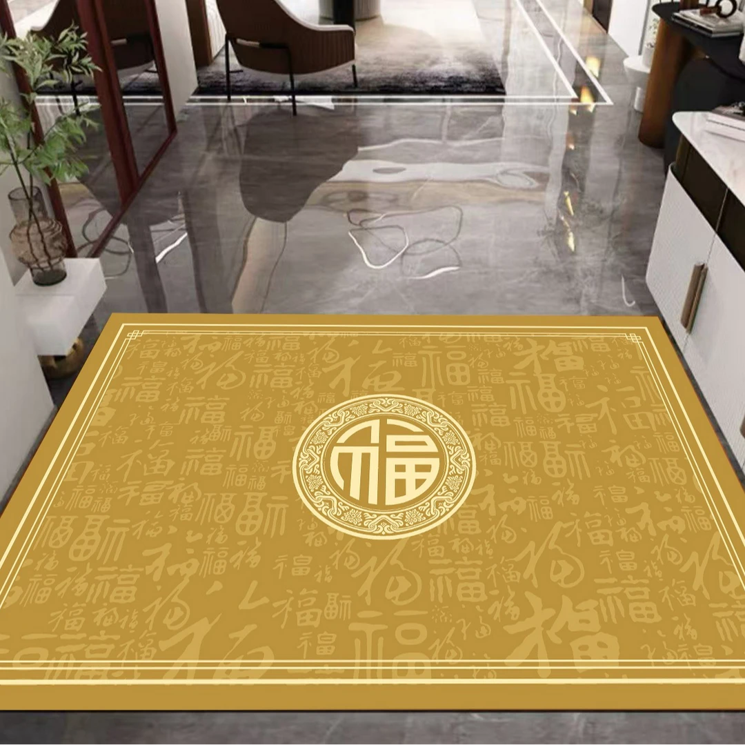 204【120*120】 硅藻泥入户门地垫玄关脚垫进门耐脏垫子家用防滑垫