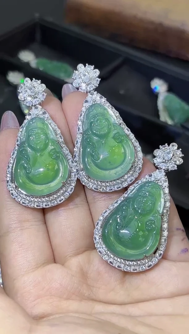 【闪购商品】翡翠颈饰银S925镶嵌多样性发其一