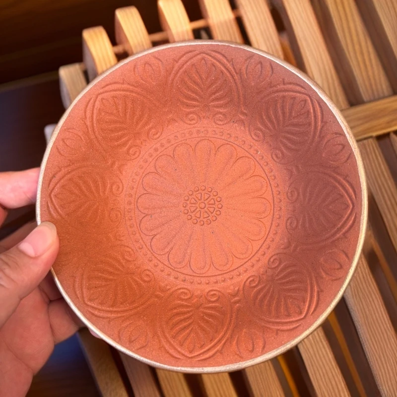 茶托盘干泡台功夫茶具·拿放斋·手做壶承