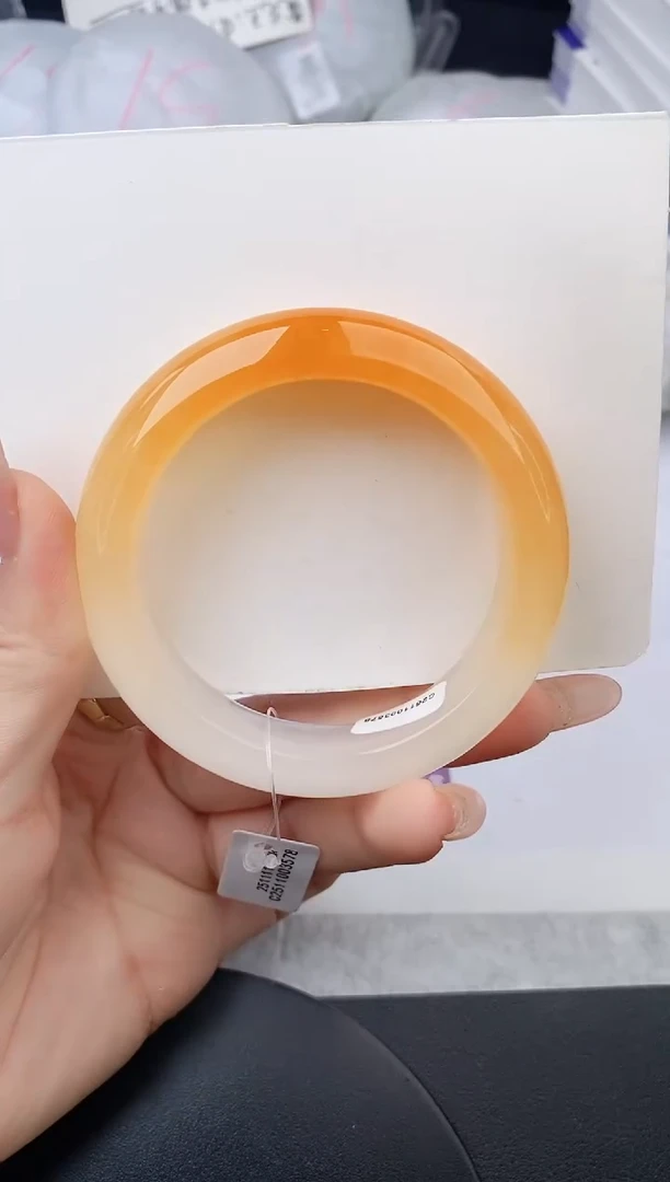 未镶嵌手镯石英质玉w65-HHB54+