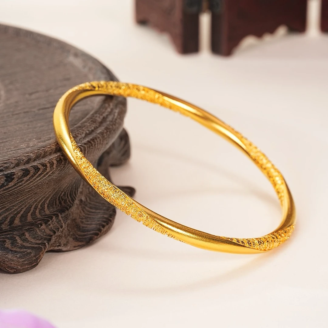 足银手镯 足银 莫比乌斯手镯