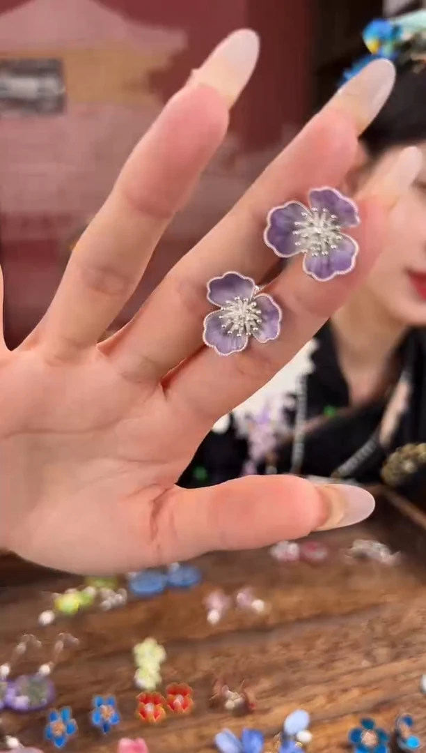 刺绣苏绣世家非遗手工（耳环）