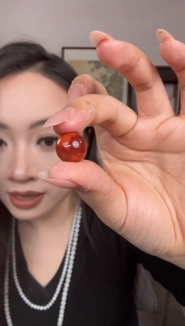 未镶嵌南红玛瑙挂件3156-13.5mm