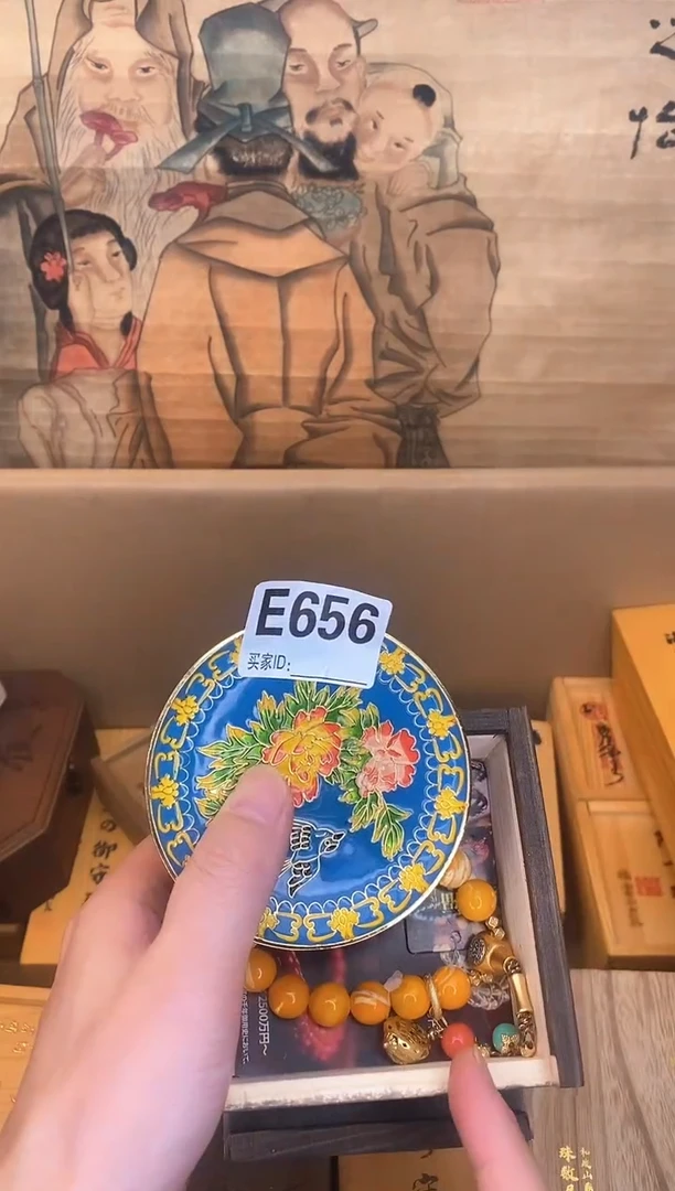 琉璃手工艺品E656琉璃手工艺品瓷器手串多样性发一