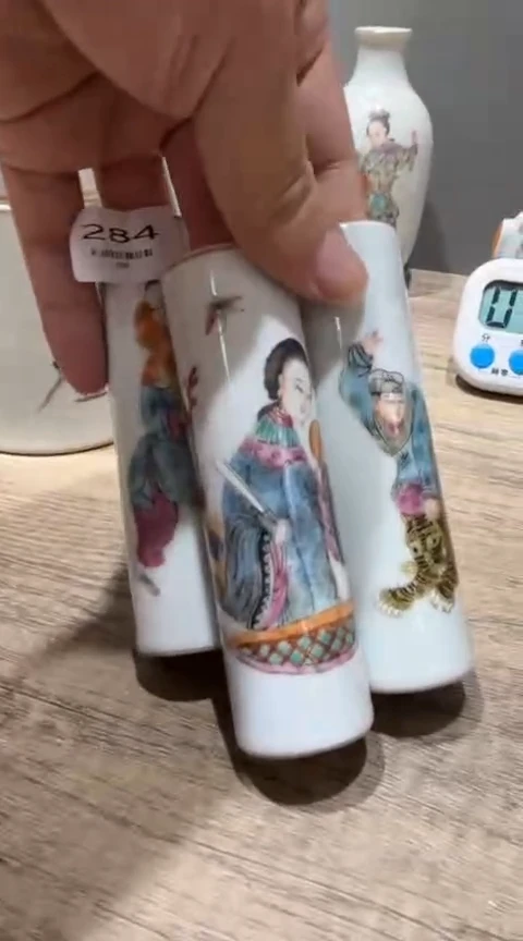 瓷片284瓷器小摆件下摆件