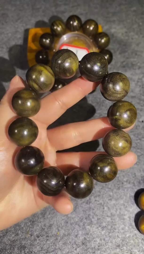 【闪购商品】金丝楠木雕【楠帝】小叶桢楠阴沉玻璃底2.0