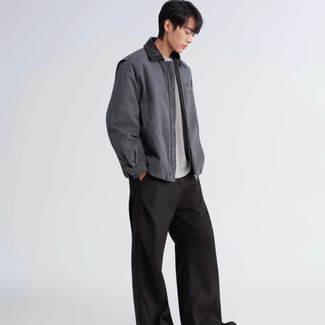 【栋老板推荐】90白鸭绒2025新款羽绒服男/W95