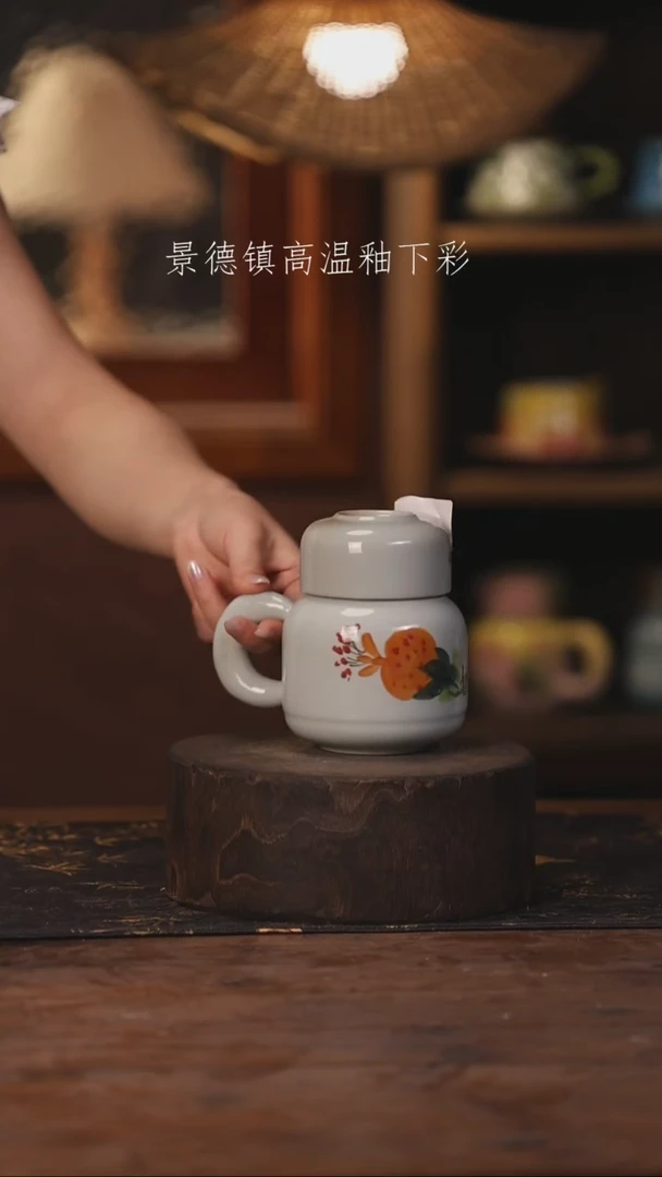 景德镇高温釉下手绘陶瓷290