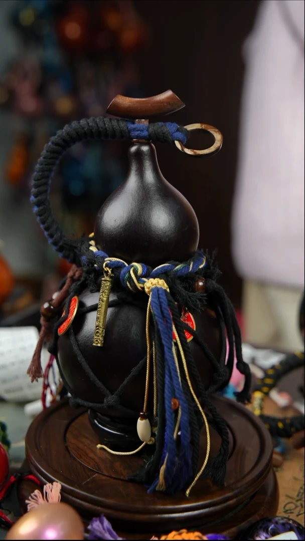 764号700ml左右非遗大漆酒葫芦