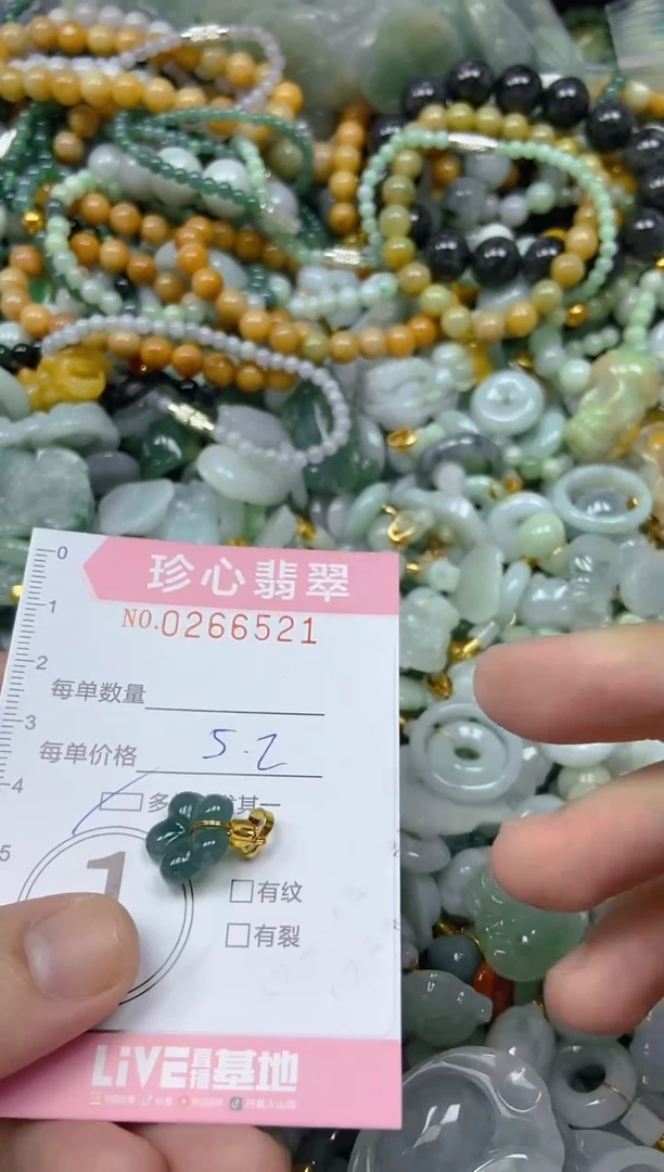 翡翠未镶嵌颈饰闪购0266521多样性发其一