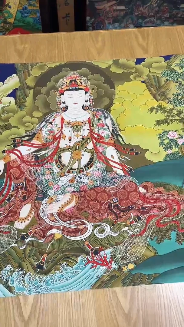 卷轴画卷轴唐卡商品