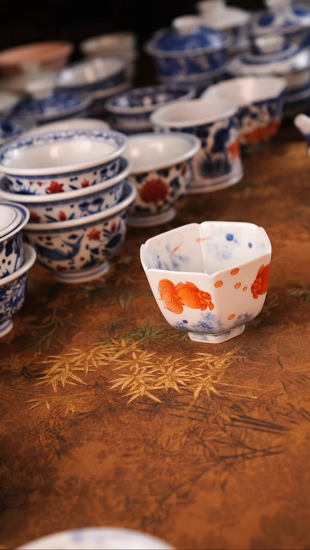 景德镇手工手绘茶器-95