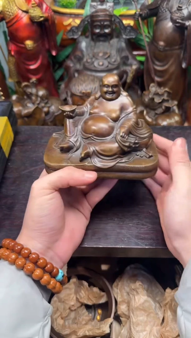 潼潼古铜只卖真铜！（大度弥勒）