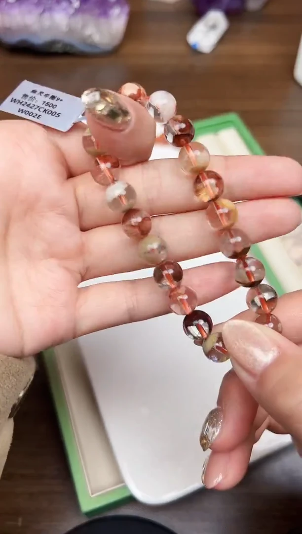 未镶嵌手链水晶悦3531 约9mm