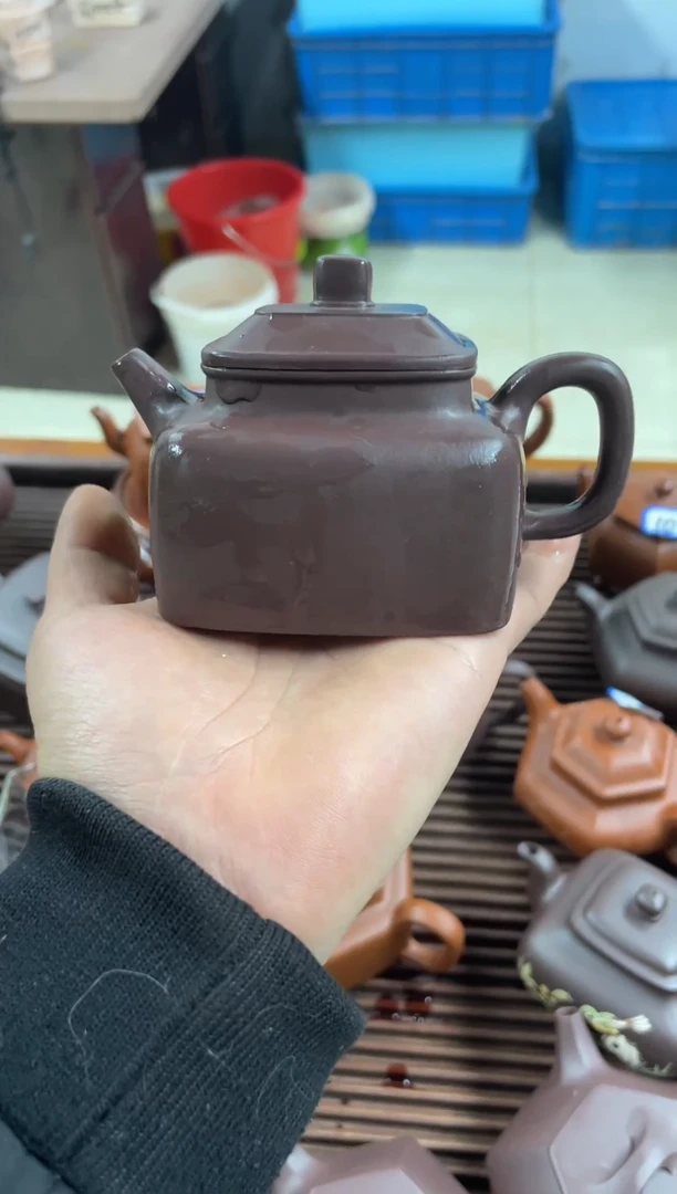茶壶紫砂四方德中