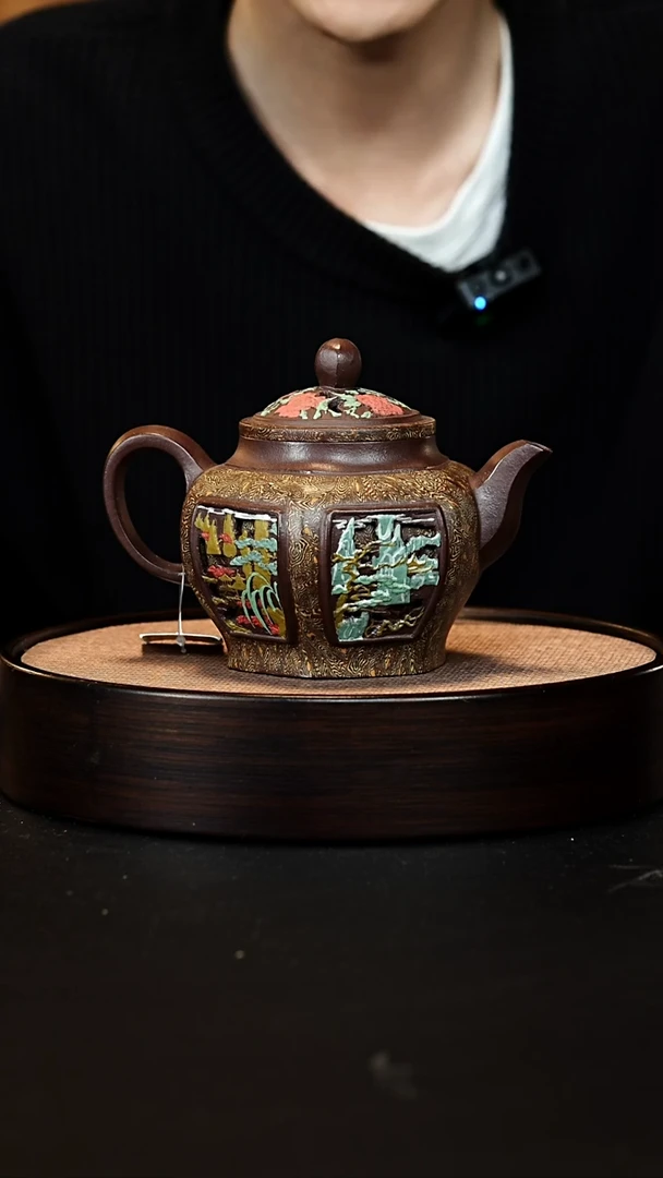 茶壶紫砂宜兴紫砂壶h95840