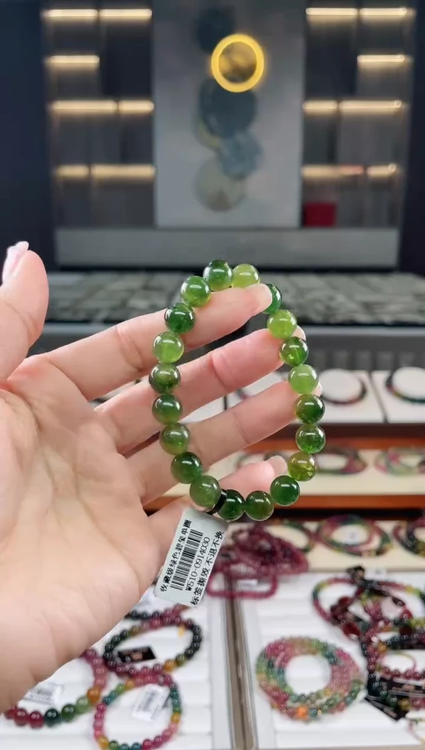 未镶嵌单圈手串碧玺（多样性发一条）T