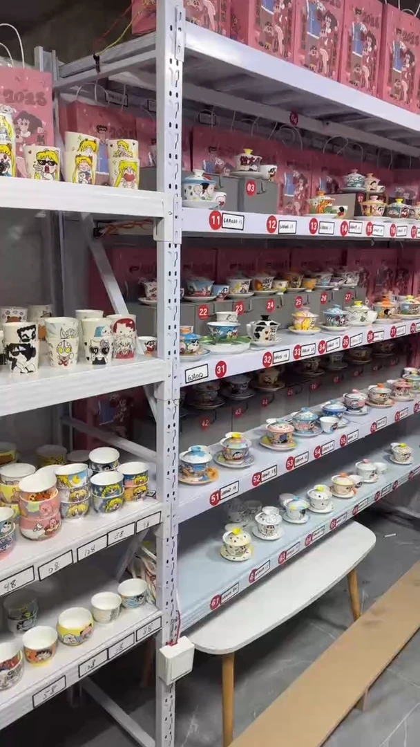 高温釉下彩纯手工手绘动漫陶瓷