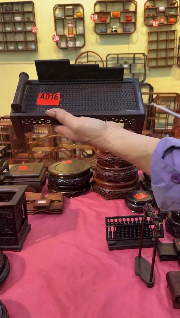 木A016工艺品酸枝雕花23*10*10