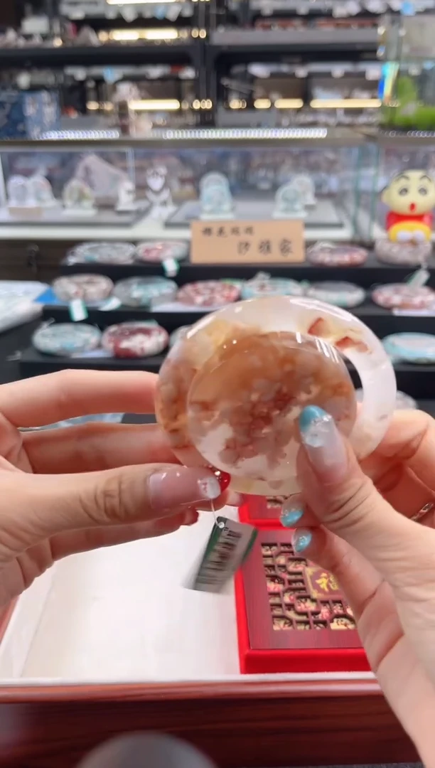 未镶嵌手镯石英质玉53圈口（赠品镯心）6984604