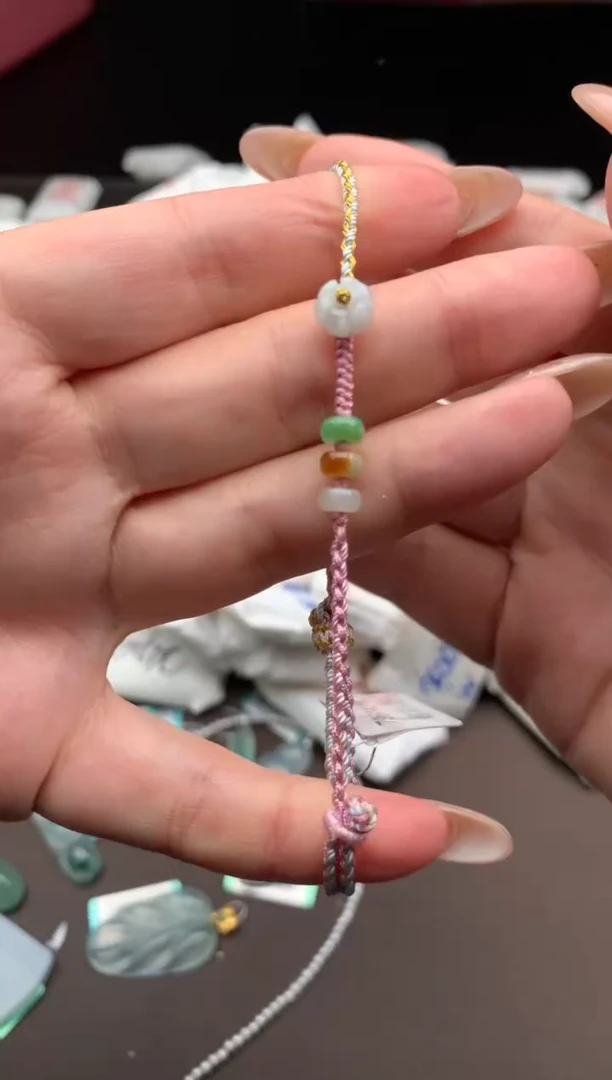 【闪购商品】翡翠手绳未镶嵌一