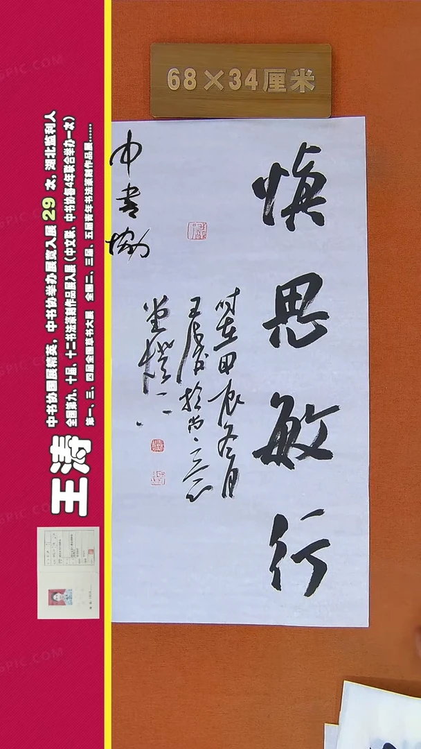 【闪购商品】书法201王涛书法作品