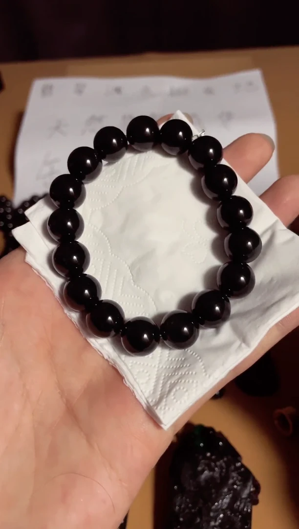 【闪购商品】翡翠颈饰未镶嵌天然翡翠a货墨翠
