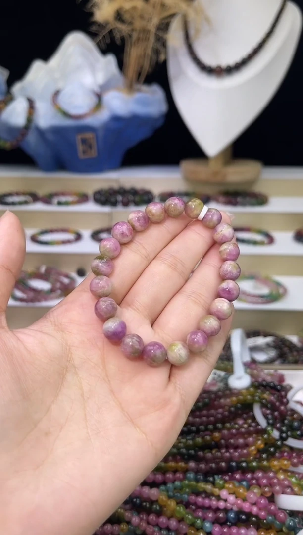 【闪购商品】碧玺/未镶嵌9mm+碧玺单圈多样性发货