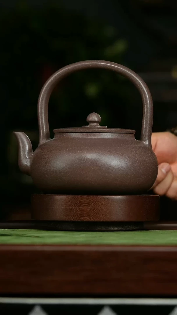 茶壶紫砂b36天青泥提梁