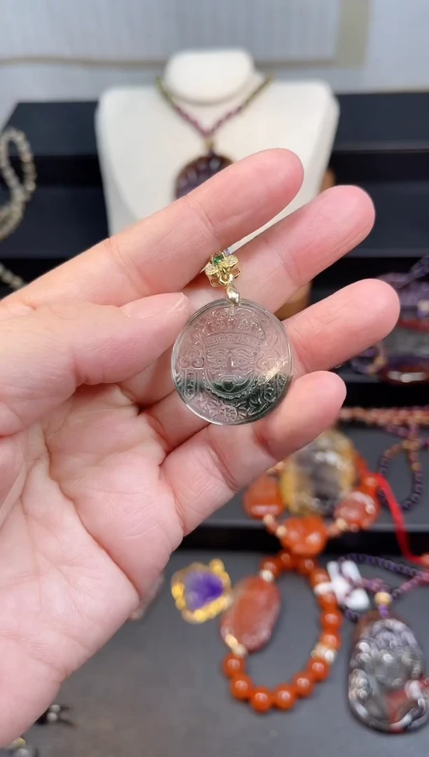 未镶嵌颈饰水晶 【百晶灵儿】定制款