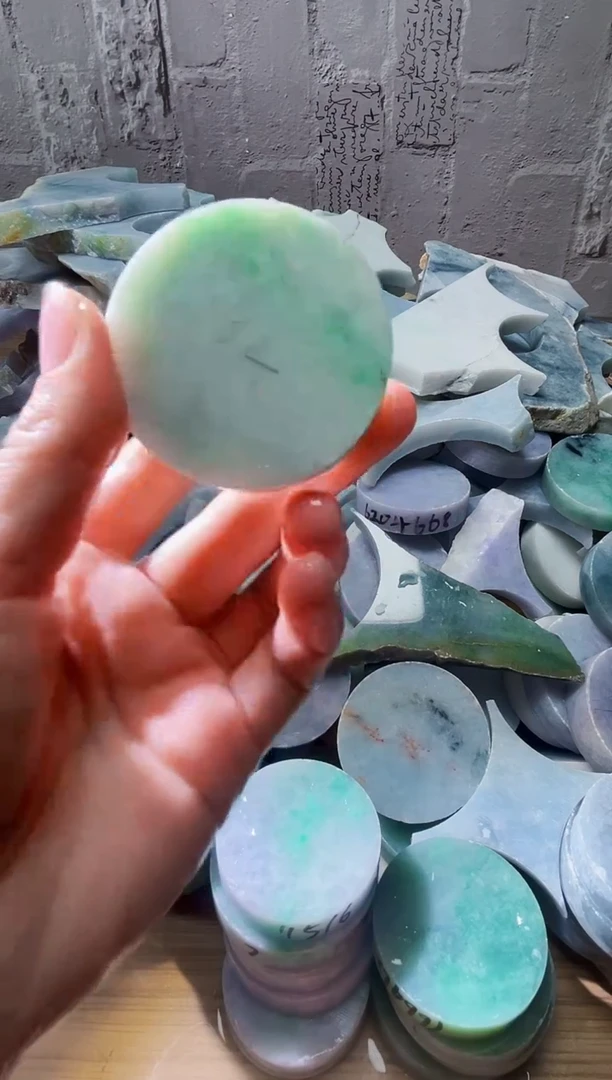 裸石翡翠天然翡翠A货石 南 140