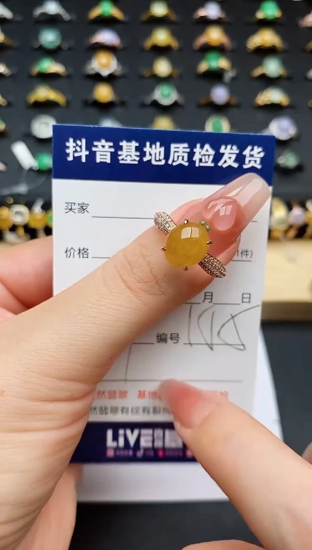 翡翠戒指银S925镶嵌............