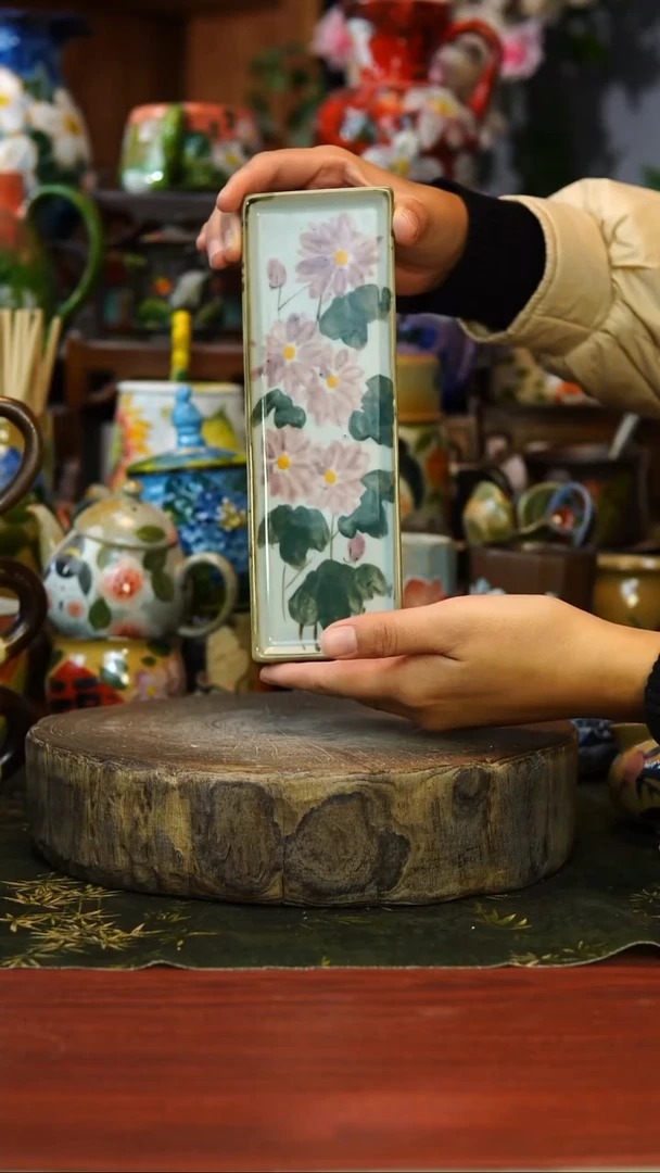 花瓶/杯子/碗92景德镇手工高温釉下彩