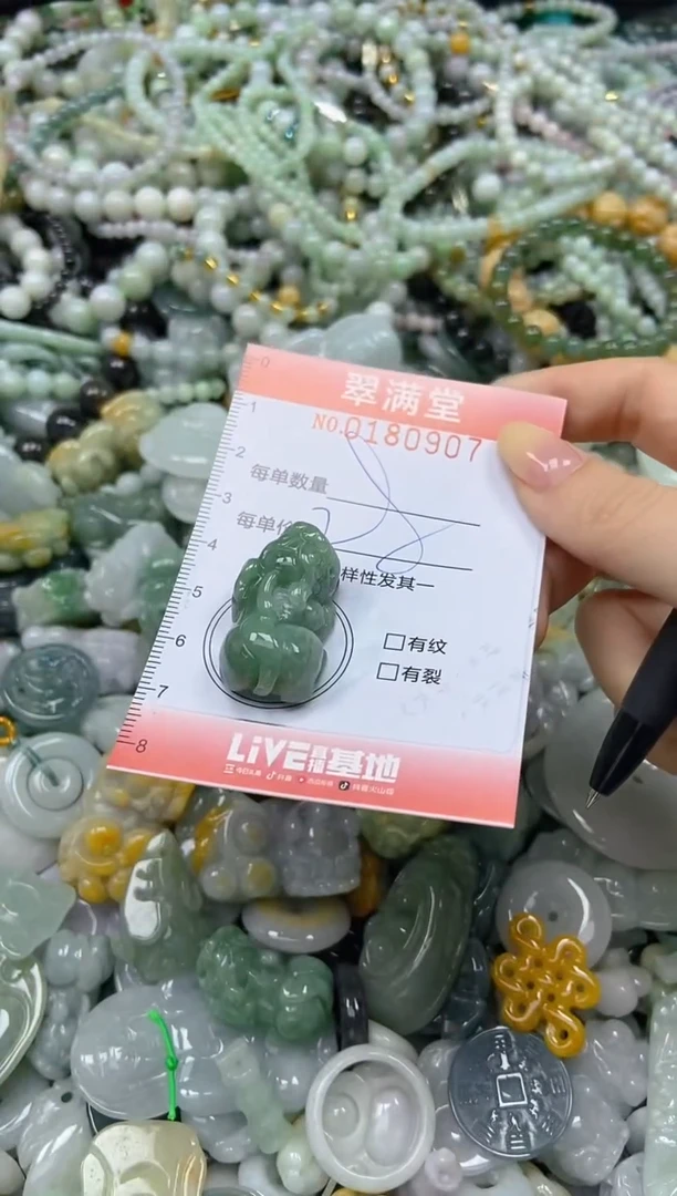 颈饰未镶嵌翡翠闪购0180907