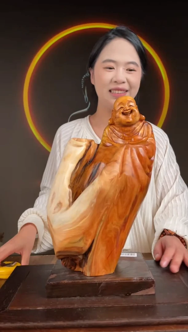 柏木（崖柏）手工摆件,先抢先得! 编号:93